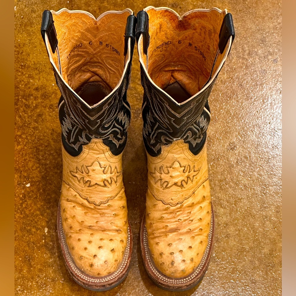 Lucchese Ostrich Boots